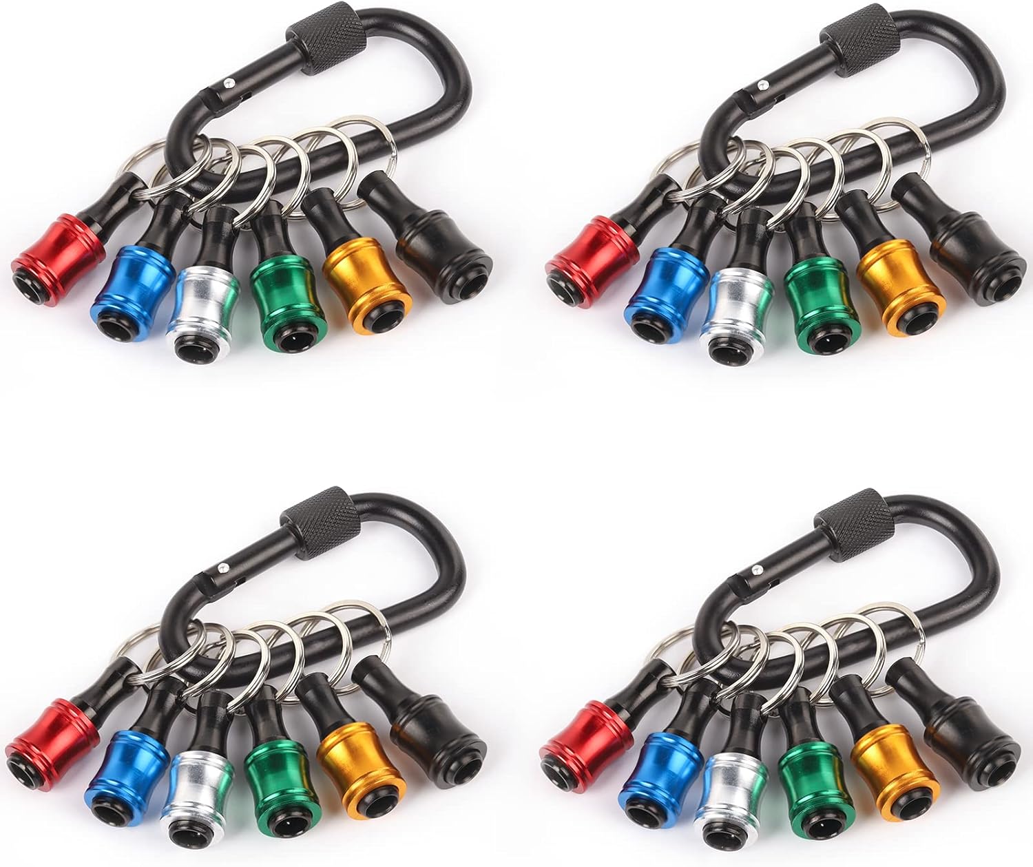 Katerk 1/4 inch Hex Shank Screwdriver Bits Holder Set for Quick Change