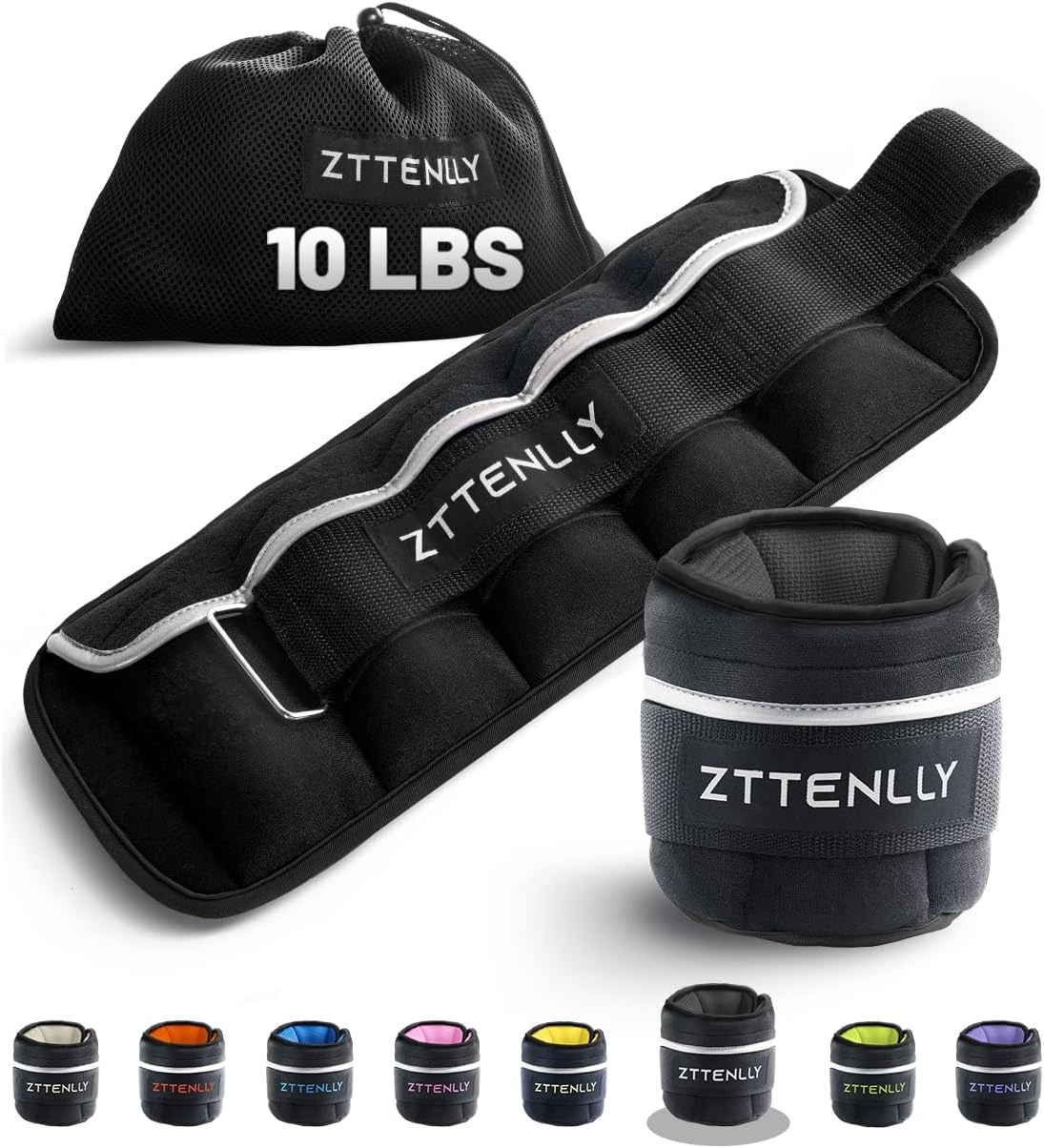 Adjustable Ankle Weights for Strength Training and Walking