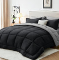 Sasttie Queen Comforter Set 7-Piece Bedding Set - Cloud-Like Comfort