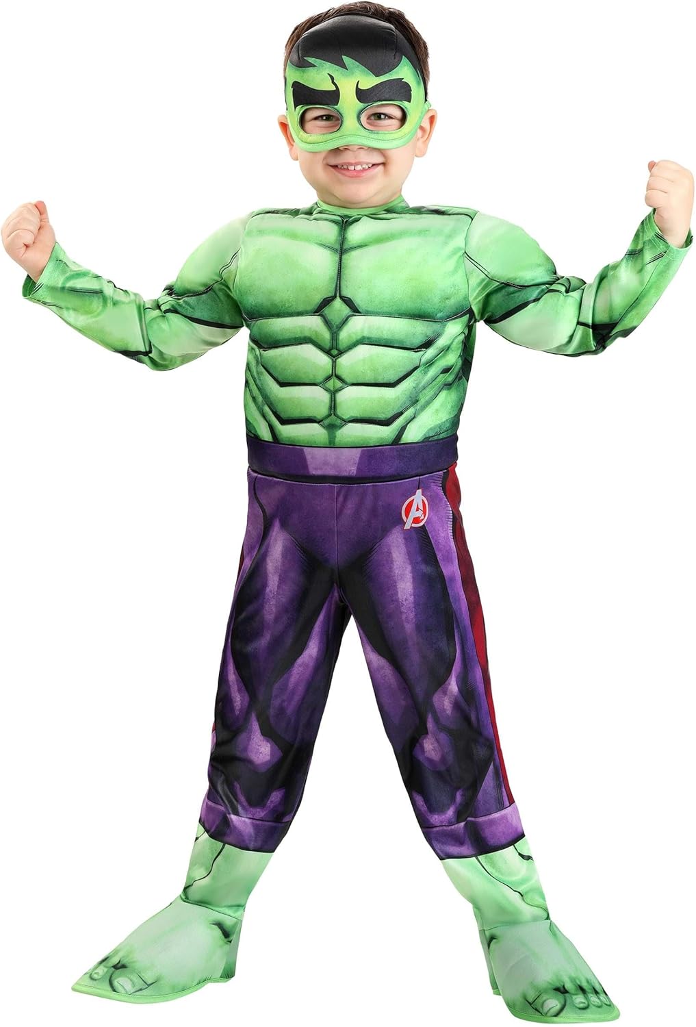 Incredible Hulk Toddler Costume for Halloween and Play Fun