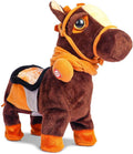 Smalody Plush Interactive Toy Animated Walking Pony - Playful Robotic