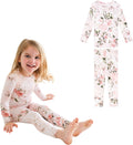 Posh Peanut Girls Pajamas - Soft Bamboo Viscose Long Sleeve Set