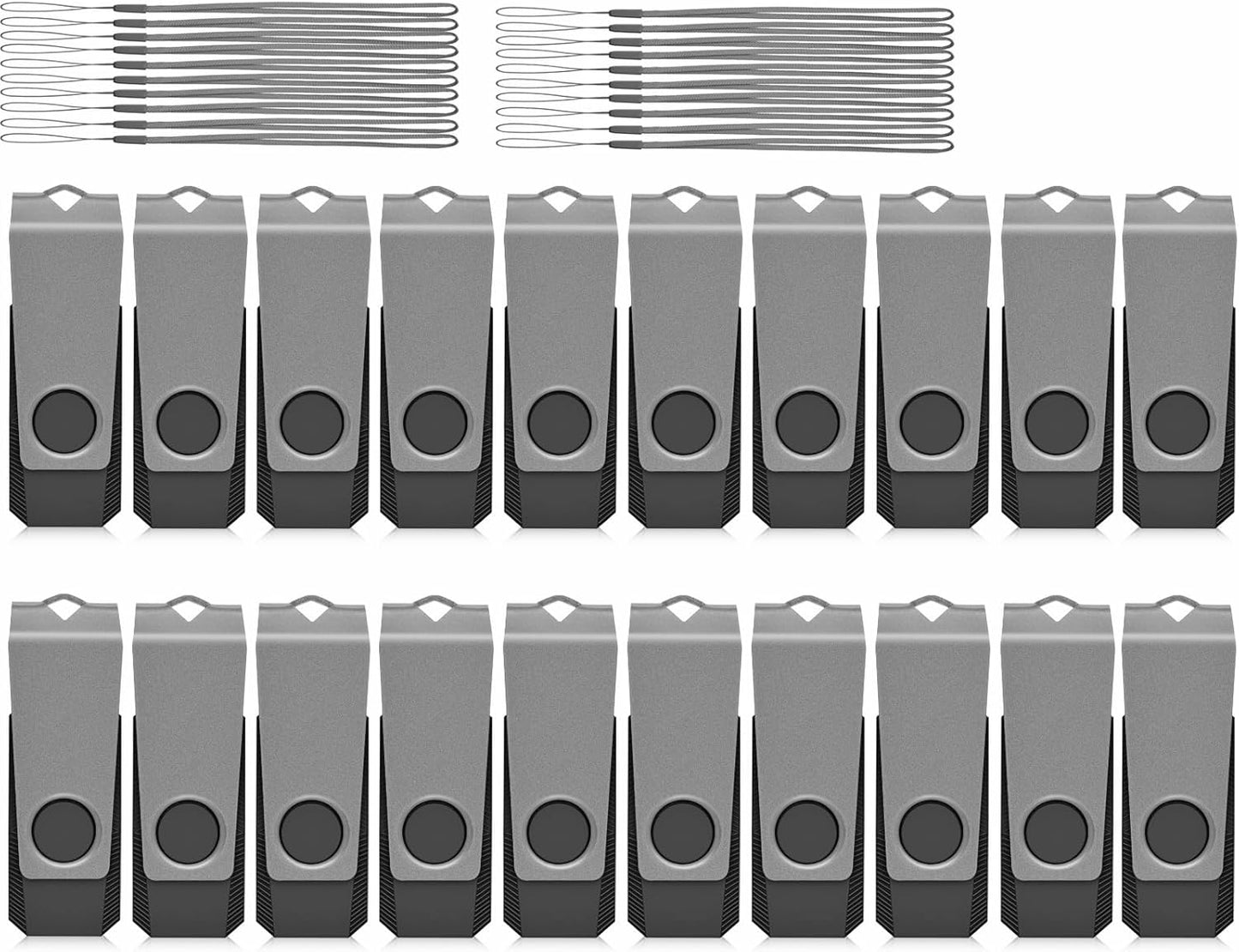 AGECASH 2GB Flash Drives 20 Pack for Easy Data Storage