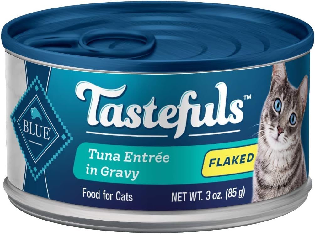 Blue Buffalo Tastefuls Flaked Wet Cat Food with Real Tuna
