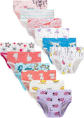 100% Cotton Girls Underwear Toddler Panties - Soft Everyday Briefs