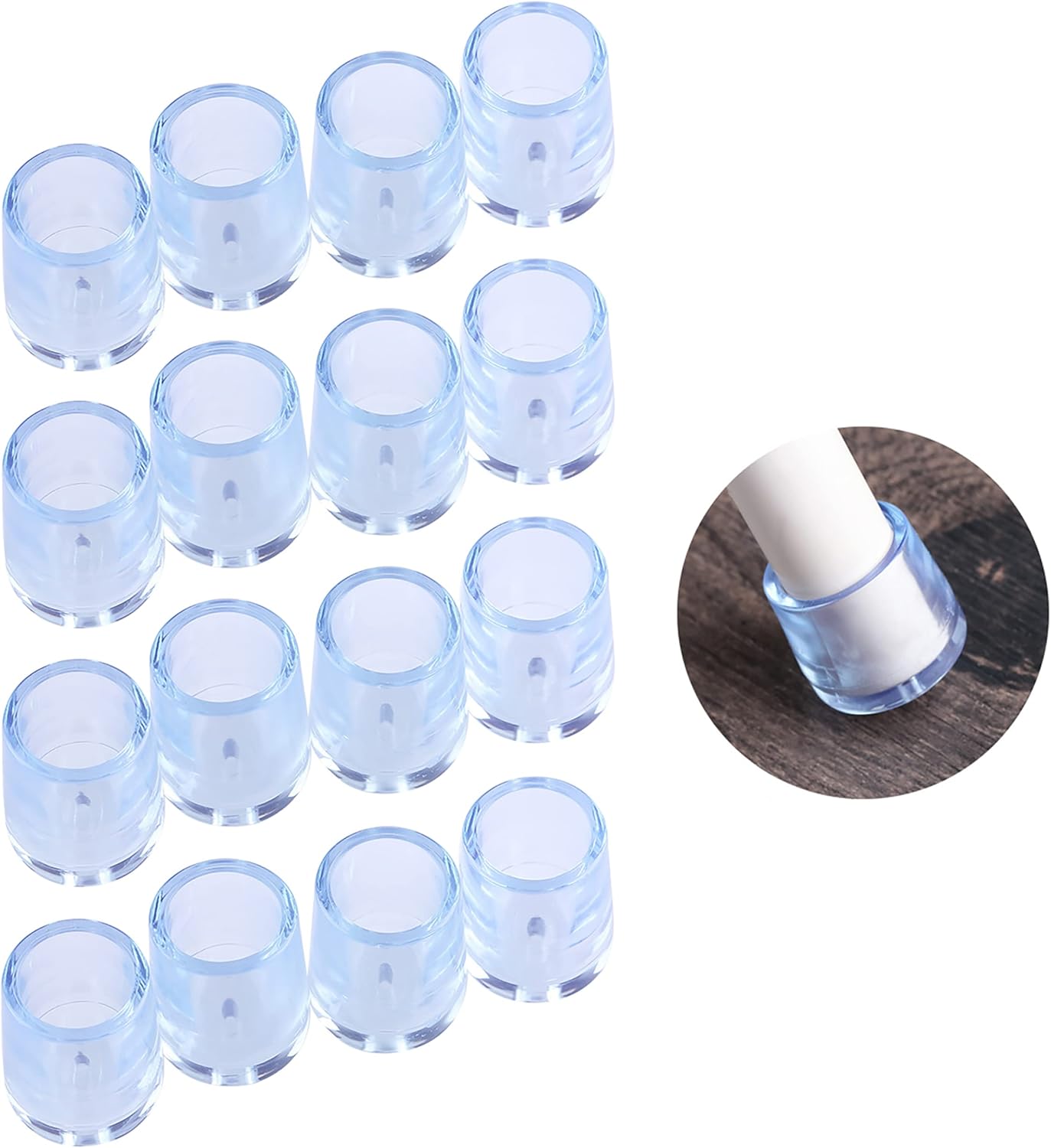 Comboss Chair Leg Protectors - Floor Saver 16pcs