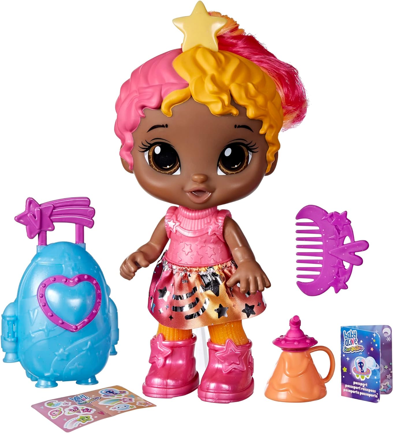 Baby Alive Star Besties Bright Bella Doll - Space-Themed Fun!