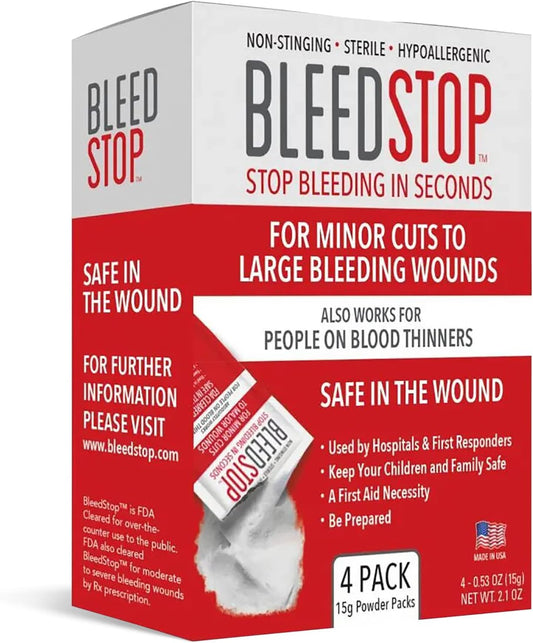 BleedStop Fast Clot Powder - Trauma Aid