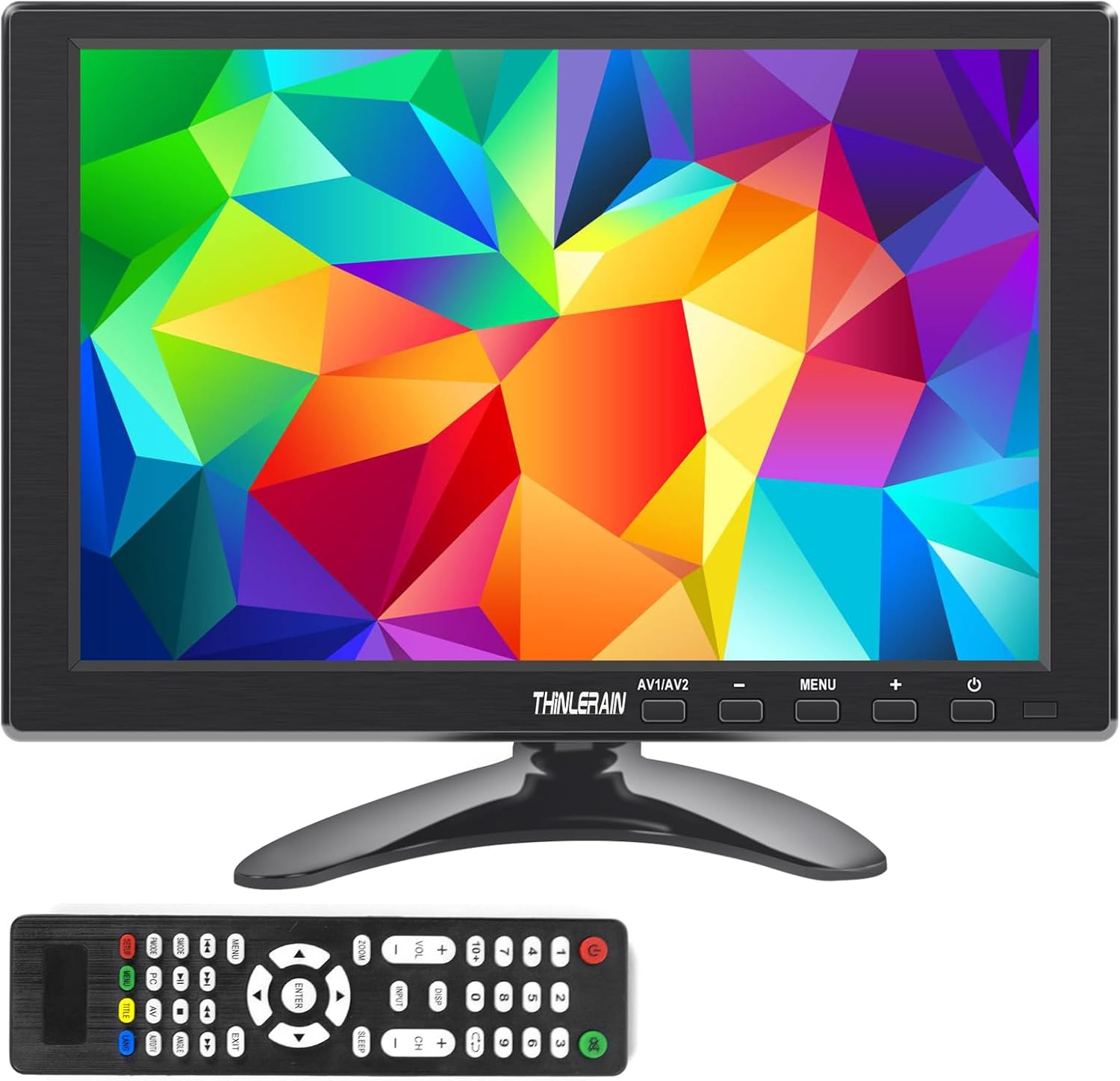 10.1 Inch Small Computer Monitor with HDMI and Remote Control