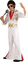 Rubies Child's Deluxe Elvis Costume - Classic Jumpsuit & Belt
