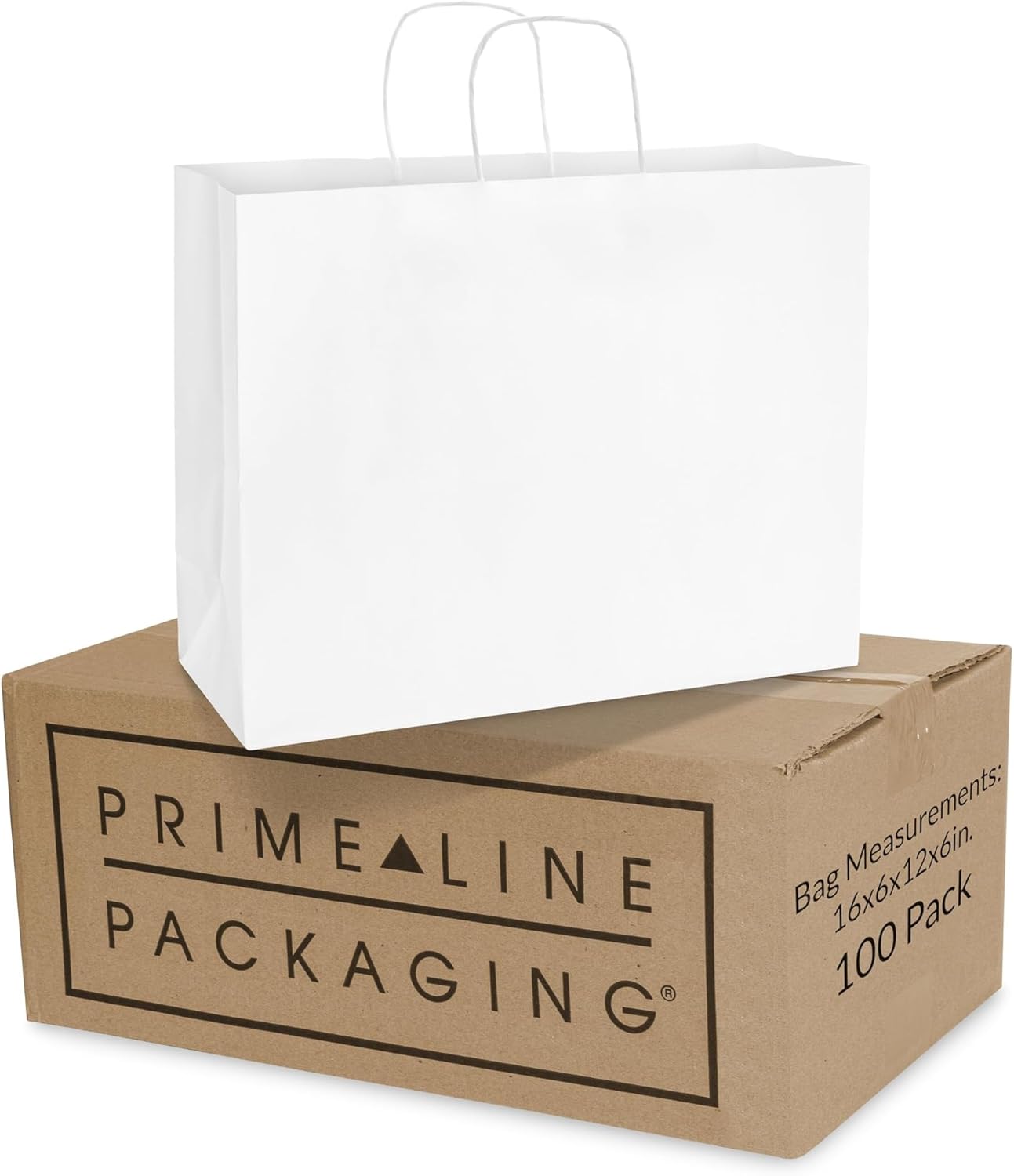 Durable White Gift Bags for Small Business and Retail Needs