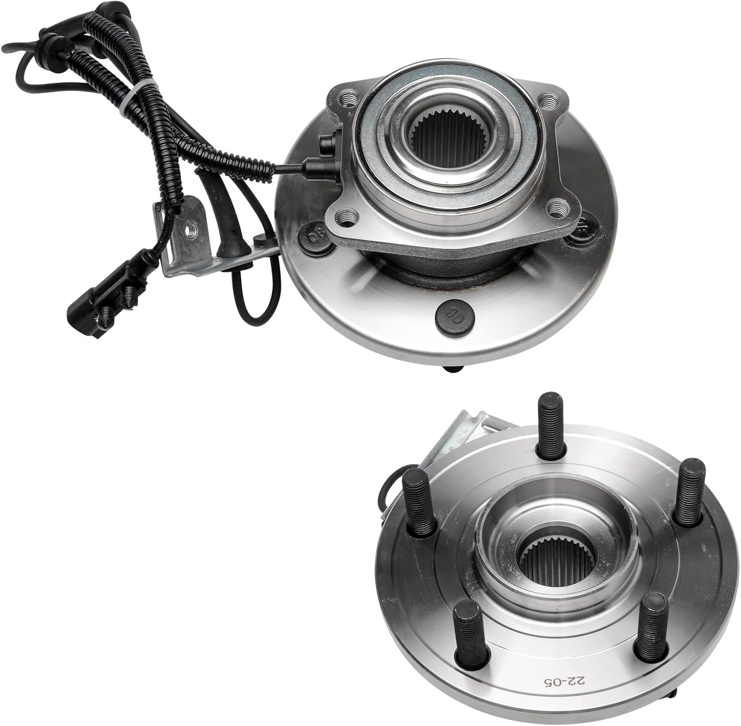 Replacement Front Wheel Hub Bearing Assembly Set for Chrysler