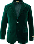 Spring Notion Big Boys' Velvet Blazer - Classy Holiday Sport Coat
