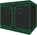 10x5 Grow Tent 120in x 60in x 78in - Reflective 600D Mylar Grow Room