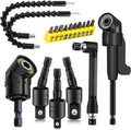 18Pcs Flexible Drill Bit Extension Kit - Flexible Reach & Angle