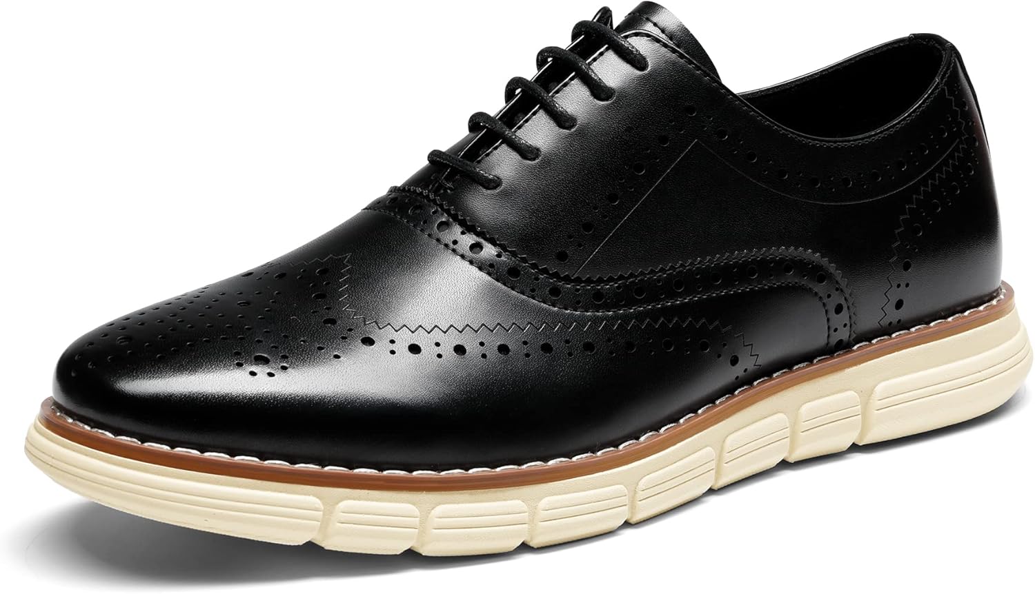 Bruno Marc Men's Crossflex Dress Sneakers for Comfort and Style