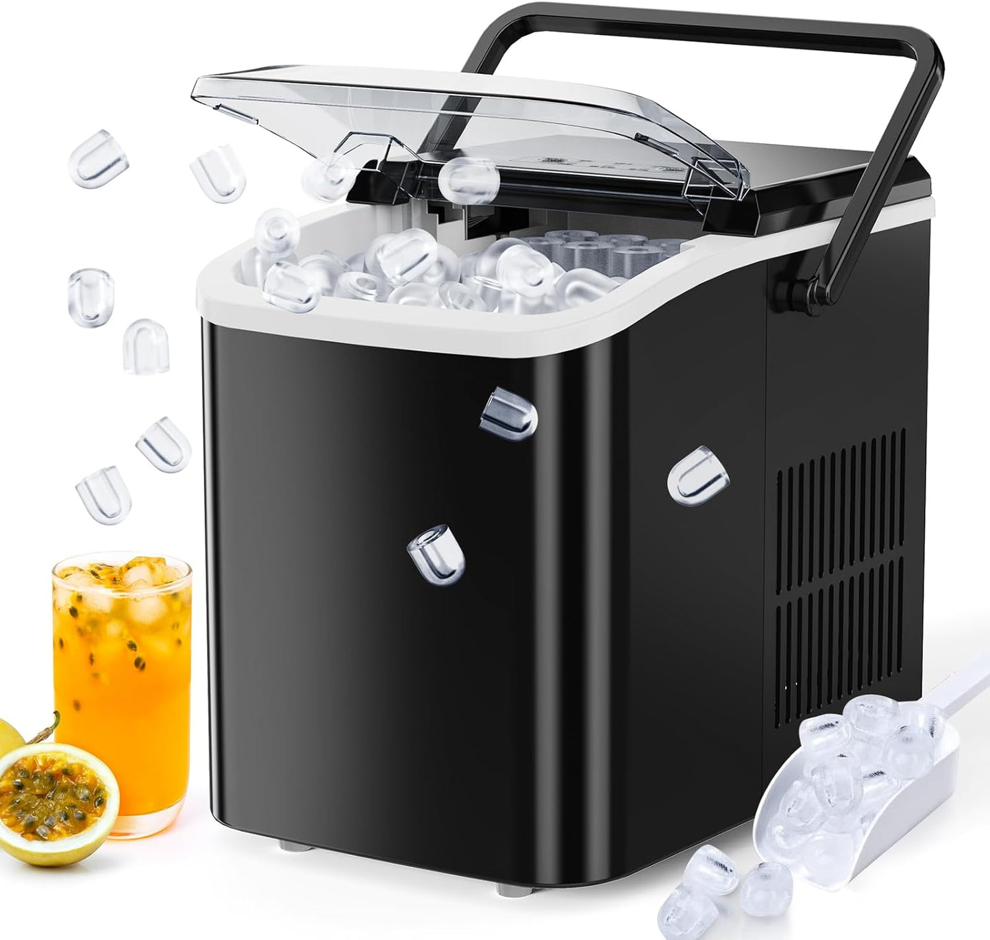 Effortless Ice on Demand: Sweetcrispy Portable Ice Maker