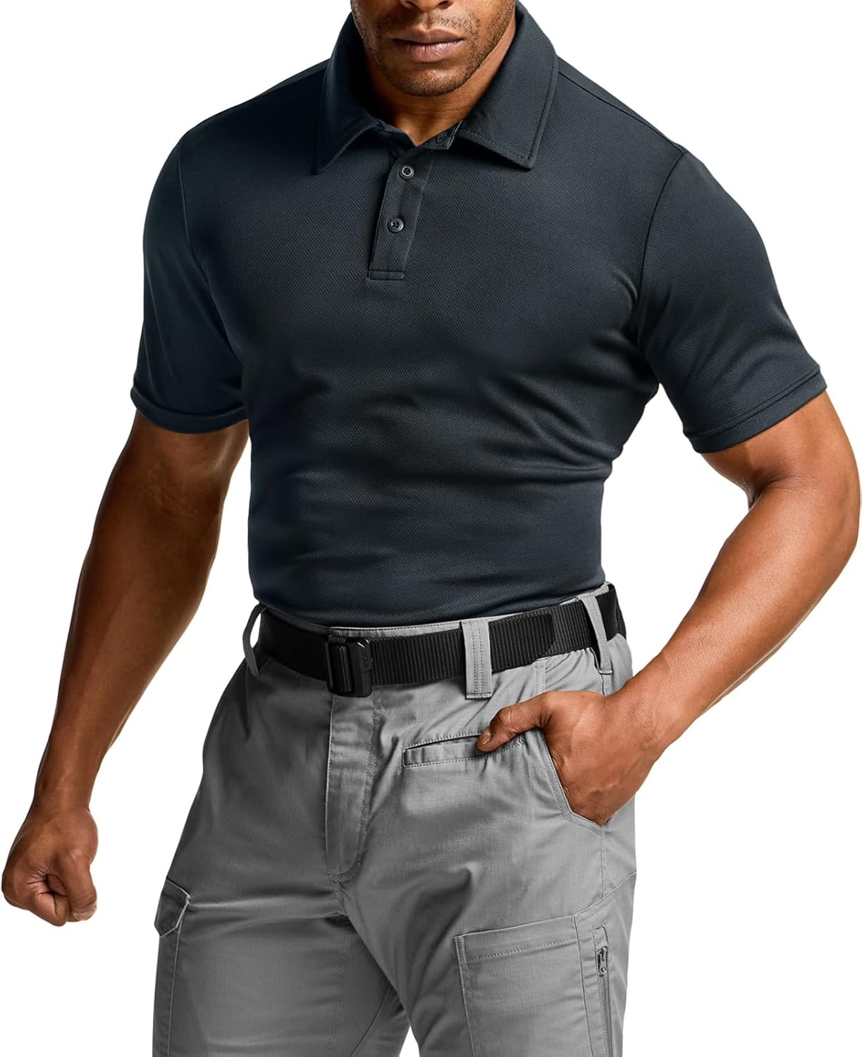 Dry Fit Tactical Polo - UPF 50+ Tesla Gear