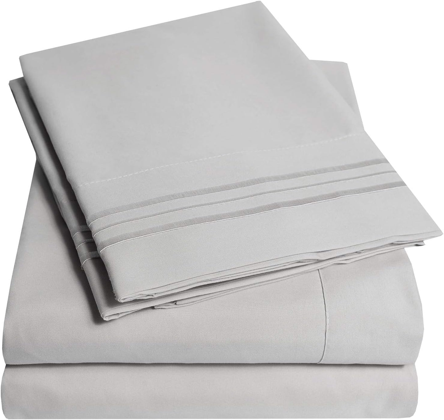 1500 Supreme Collection Extra Deep Pocket Sheets Set for Comfort
