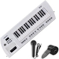 PYLE Electric Piano with 37 Keys and Built-in Stereo Speakers