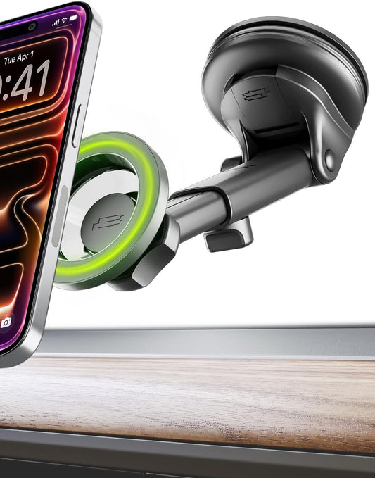 MagAlign Pro Extend Magnetic Phone Holder for Car Windshield