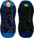 AceCamp Glow in The Dark Mummy Sleeping Bag for Kids