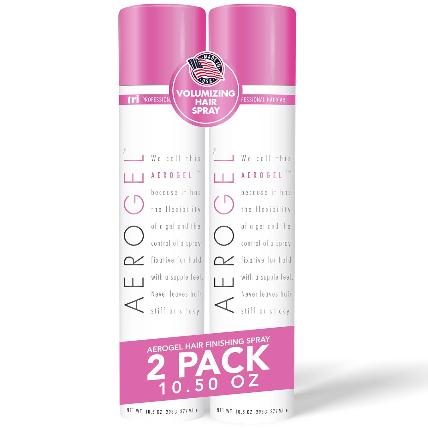 TRIDESIGN Aerogel Hairspray for Strong Hold and Flexible Styling