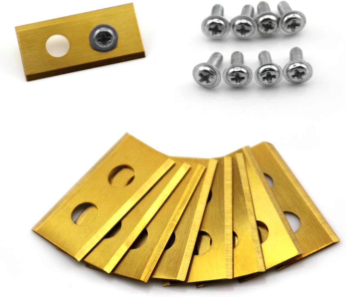 24-Pack Titanium Blades for Worx Landroid
