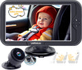 Baby Car Camera for Backseat 1080P - HD Night Vision Monitor