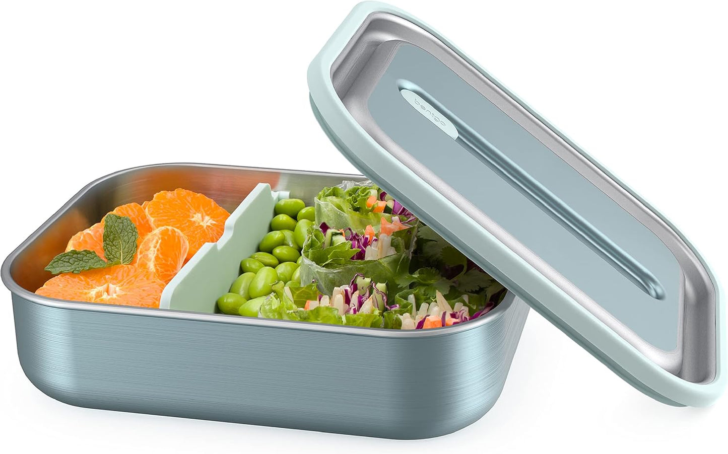 Bentgo MicroSteel Leak-Proof Lunch Box for Fresh Meals On-the-Go