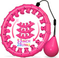 Weighted Hula Infinity Fitness Hoop for Effective Weight Loss