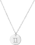 Handmade Zodiac Charm Necklace - Personalized Gemini Gift
