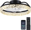Ceiling Fans with Lights and Remote/APP Control - Low Profile