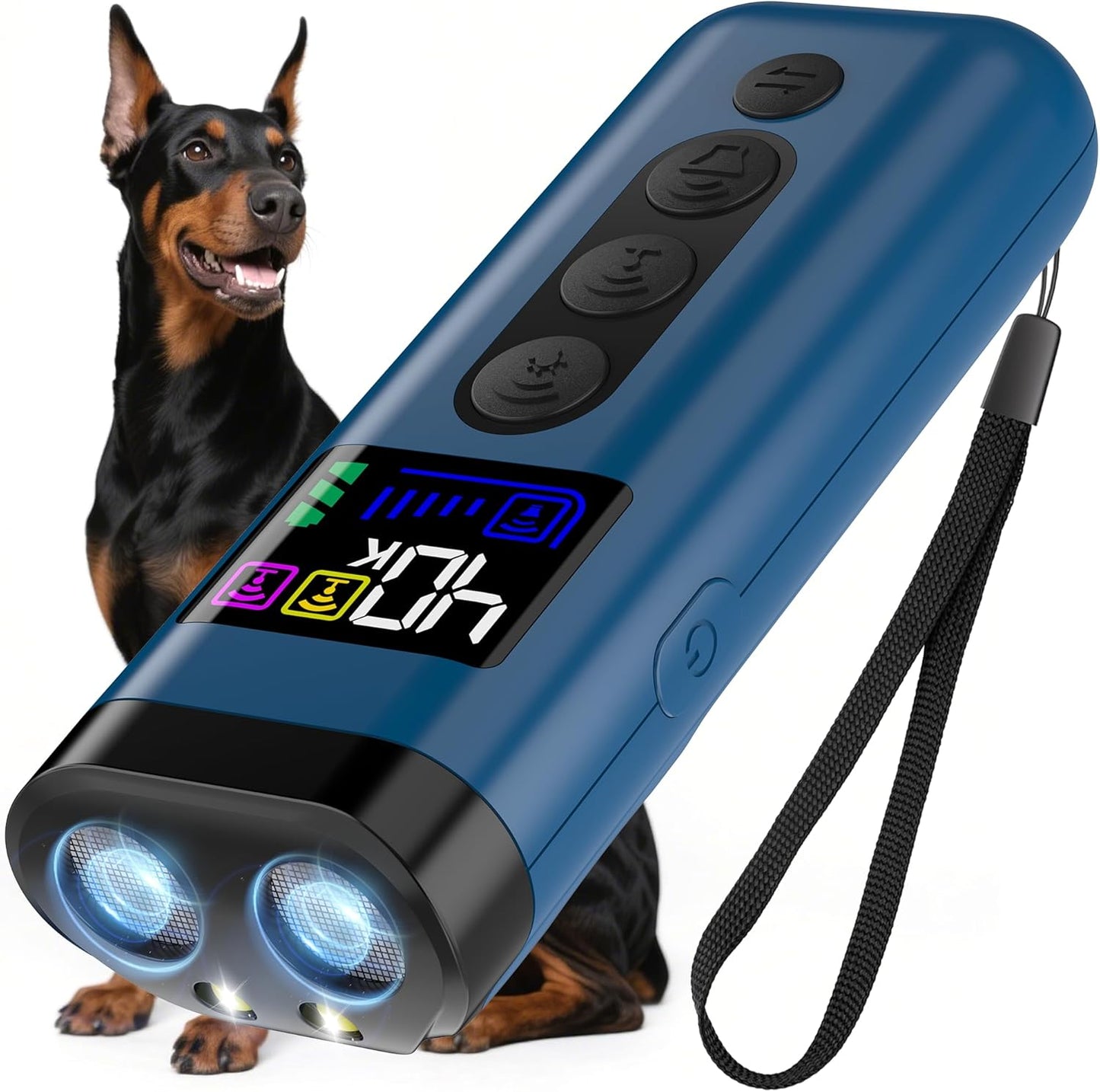 Dog Bark Deterrent Device with 65FT Range for Effective Training