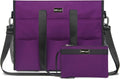 Utility Water Resistant Tote Bag with 22 Pockets - Set of 2, Durable
