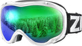 ZIONOR Lagopus B1 Ski Goggles OTG - Anti-Fog UV Protection