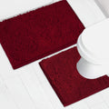 Bathroom Rugs Chenille Bath Mat 2 Piece Set - Super Absorbent & Non