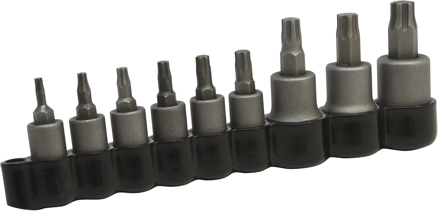 Lisle 81000 Torx Plus Bolt Set - Essential 9 Piece Kit