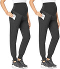 POSHGLAM Women's Maternity Joggers Casual Scrub Pants - Lightweight