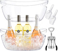 Ice Buckets for Parties 5.5L Clear Acrylic Set - Party Ready