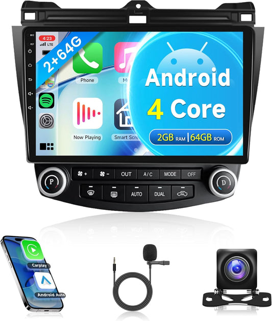 2G+64G Car Radio for Honda Accord 2003-2007 with GPS & Bluetooth