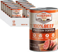 100% Beef Wet Dog Food Mixer & Topper - Protein-Rich Meatloaf