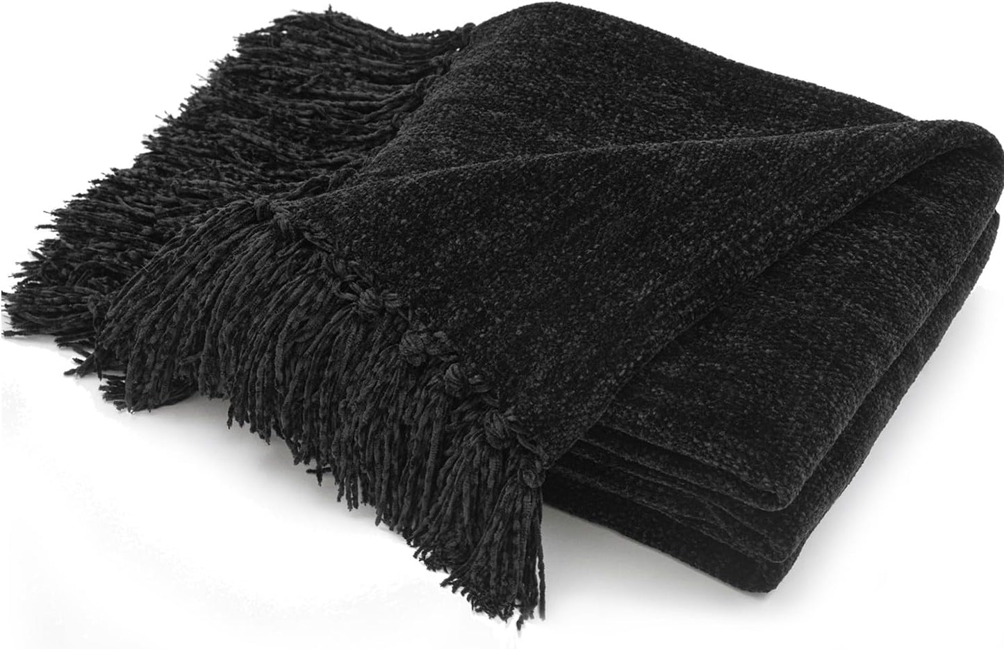 RECYCO Chenille Throw Blanket Soft Cozy 60 x 80 inches Gift