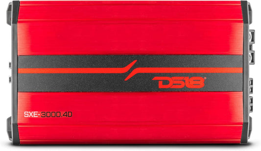 DS18 SXE-3000.4D Car Amplifier - Compact 4-Channel Powerhouse