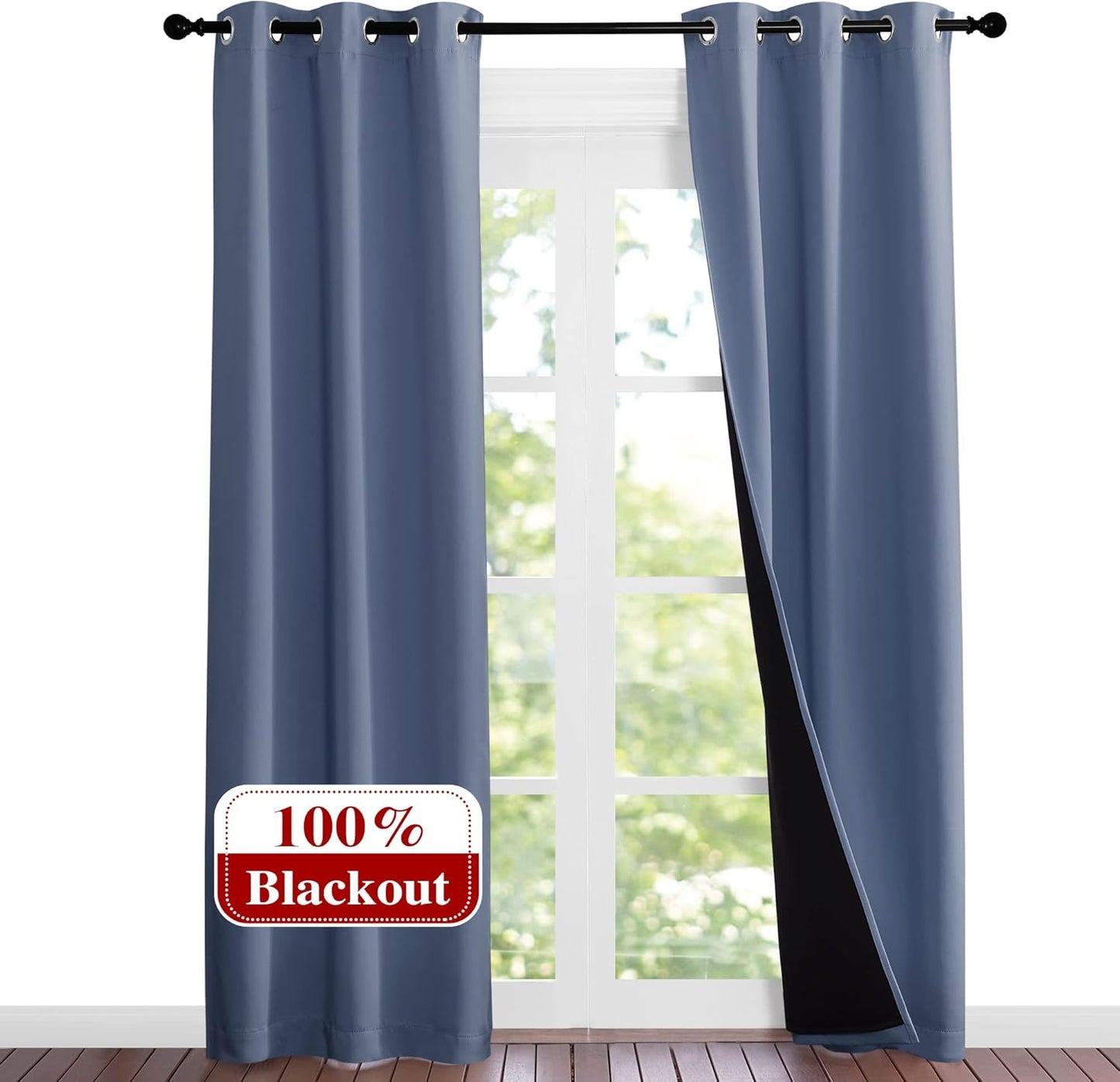 NICETOWN Full Shade Curtain Panels for Energy Smart Living