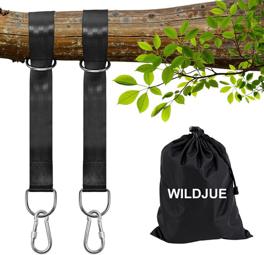 2000lbs Tree Swing Straps with Safer Lock Hooks - Easy Installation