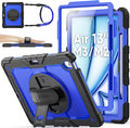 Protective Case for iPad Air 13 in M3 2025 / M2 2024 - Heavy Duty Blue