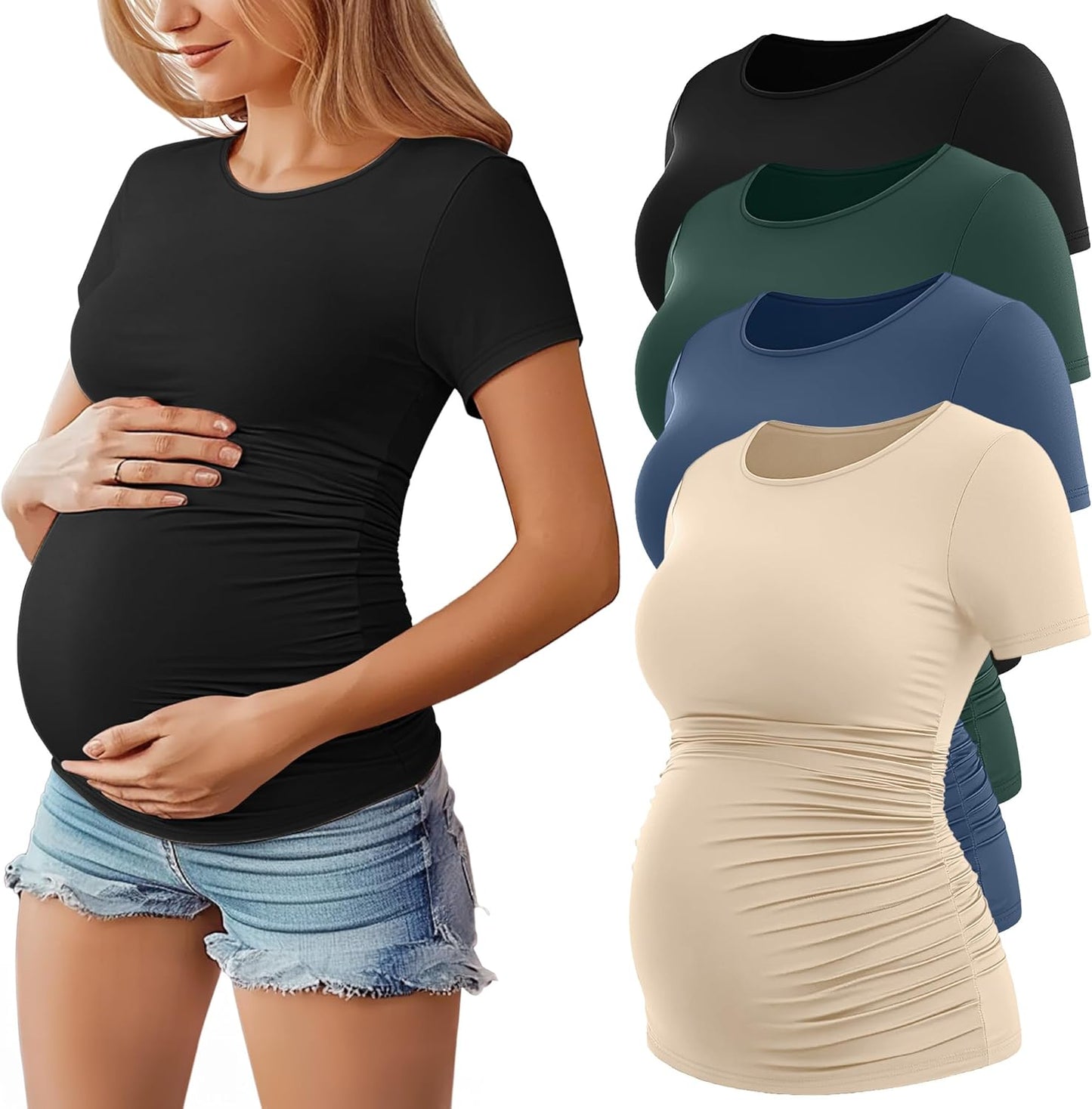 Comfortable Women's Maternity Shirts for Every Occasion