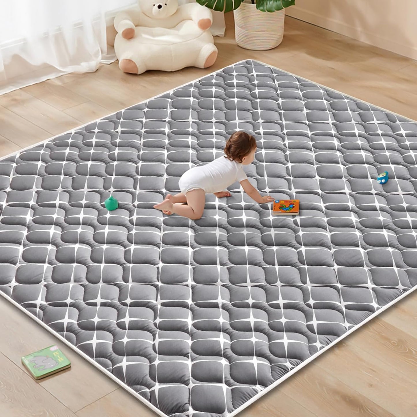 Premium Thicker Baby Play Mat - Anti-Slip Crawling Fun!