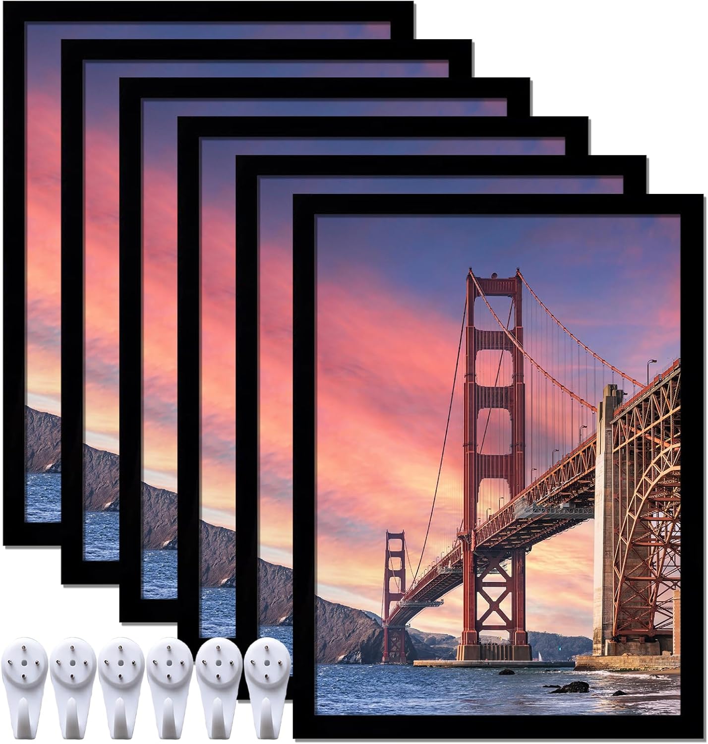 18x24 Picture Frame Set - Perfect for Canvas Collage Displays
